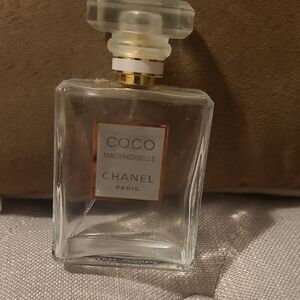 CHANEL Coco Mademoiselle Perfume Empty Bottle - Clear and Gold